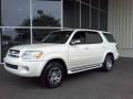 2007 Natural White Toyota Sequoia Limited  photo #3