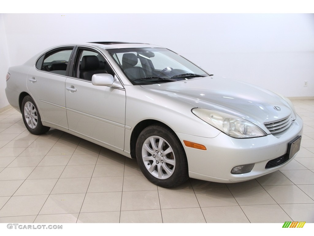 2004 ES 330 - Millennium Silver Metallic / Black photo #1