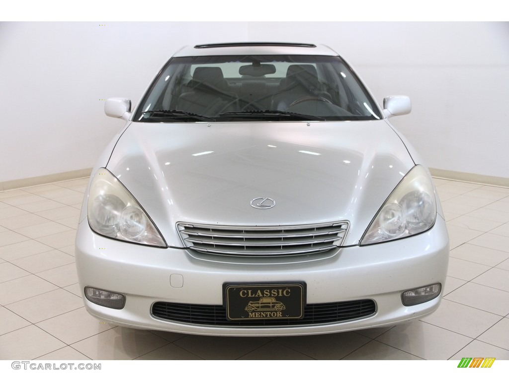 2004 ES 330 - Millennium Silver Metallic / Black photo #2