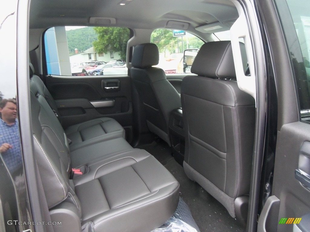 Jet Black Interior 2017 Chevrolet Silverado 3500HD LTZ Crew Cab 4x4 Photo #121546525