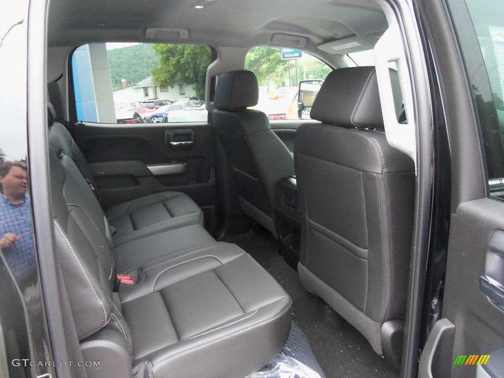 2017 Chevrolet Silverado 3500HD LTZ Crew Cab 4x4 Rear Seat Photo #121546525