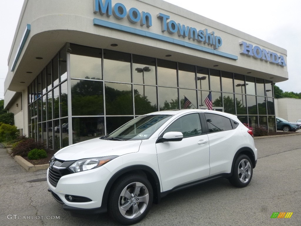 White Orchid Pearl Honda HR-V