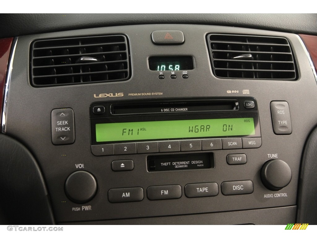 2004 ES 330 - Millennium Silver Metallic / Black photo #15