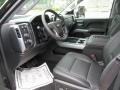 Jet Black 2017 Chevrolet Silverado 3500HD LTZ Crew Cab 4x4 Interior Color