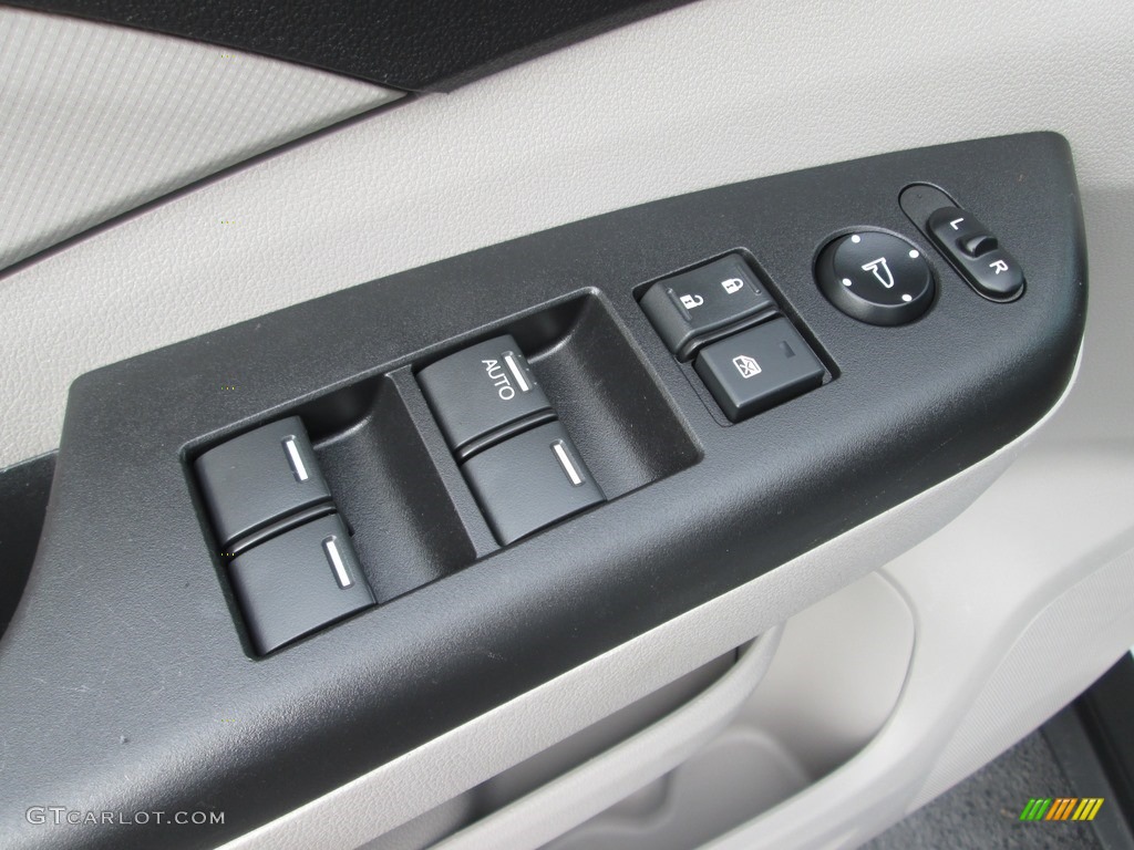 2012 CR-V LX 4WD - Taffeta White / Gray photo #15