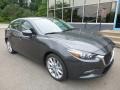 Machine Gray Metallic 2017 Mazda MAZDA3 Touring 5 Door Exterior