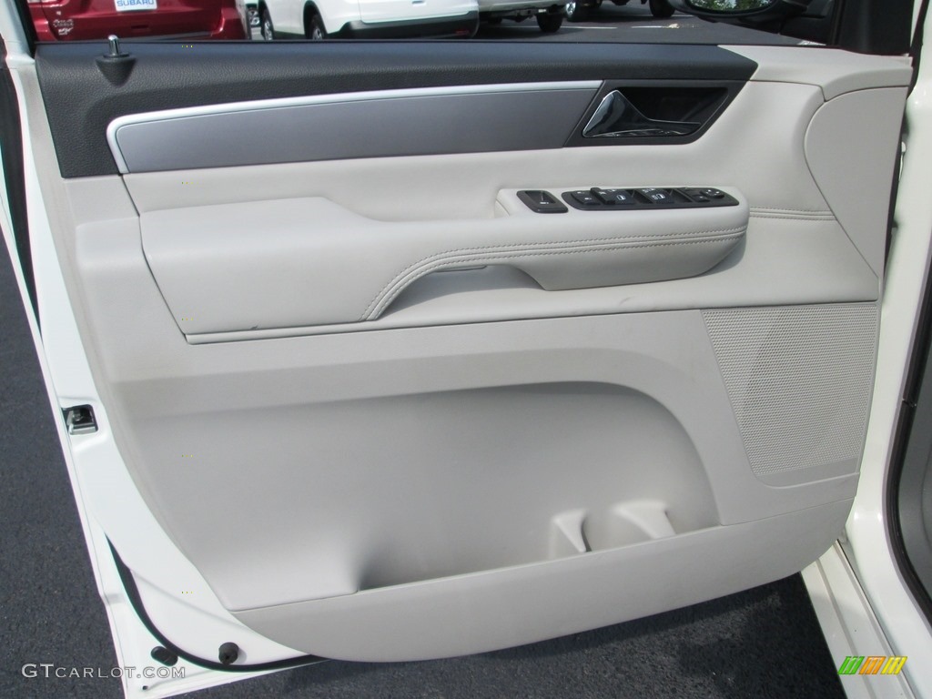 2011 Routan SEL - Calla Lily White / Aero Gray photo #14