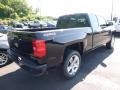 Black - Silverado 1500 Custom Double Cab 4x4 Photo No. 5