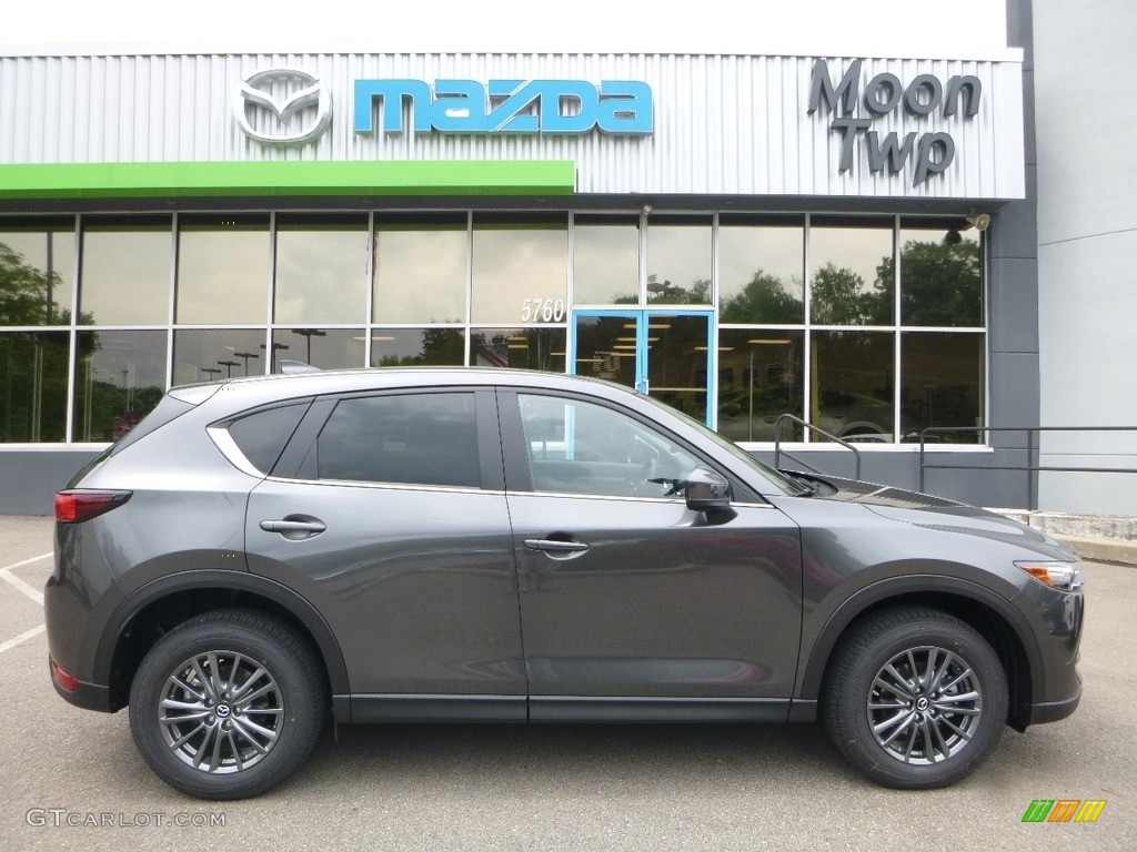 2017 CX-5 Sport AWD - Sonic Silver Metallic / Black photo #1