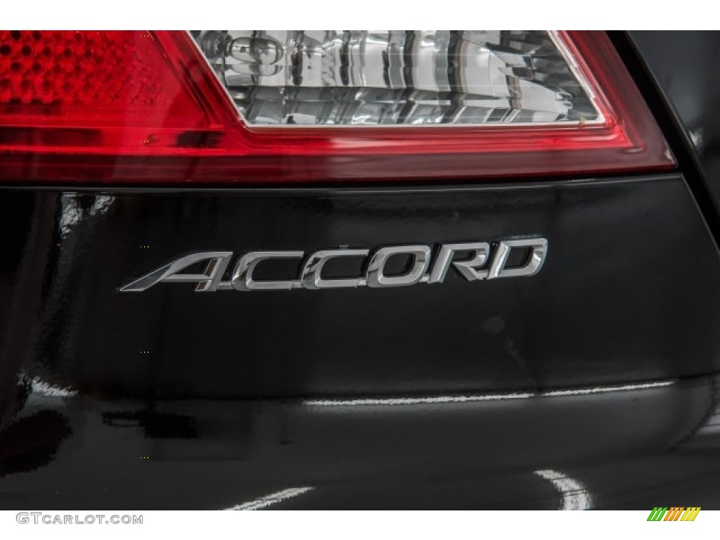 2007 Accord EX-L Coupe - Nighthawk Black Pearl / Black photo #7