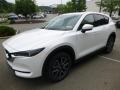 2017 Crystal White Pearl Mazda CX-5 Grand Touring AWD  photo #5