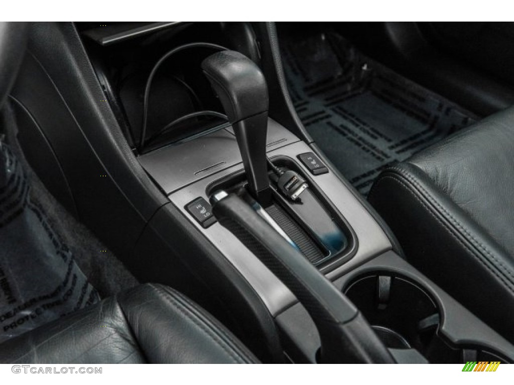 2007 Accord EX-L Coupe - Nighthawk Black Pearl / Black photo #20