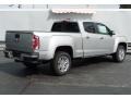 2017 Quicksilver Metallic GMC Canyon SLT Crew Cab 4x4  photo #2