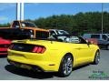 2017 Triple Yellow Ford Mustang GT Premium Convertible  photo #5