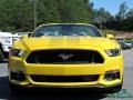 2017 Triple Yellow Ford Mustang GT Premium Convertible  photo #9