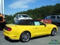2017 Triple Yellow Ford Mustang GT Premium Convertible  photo #11