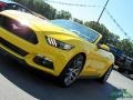 2017 Triple Yellow Ford Mustang GT Premium Convertible  photo #32