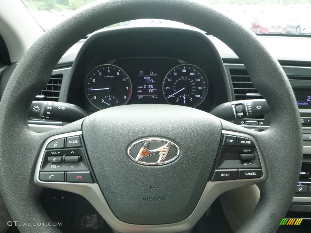 2017 Elantra SE - Gray / Gray photo #15