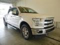 2017 White Platinum Ford F150 Lariat SuperCrew 4X4  photo #1