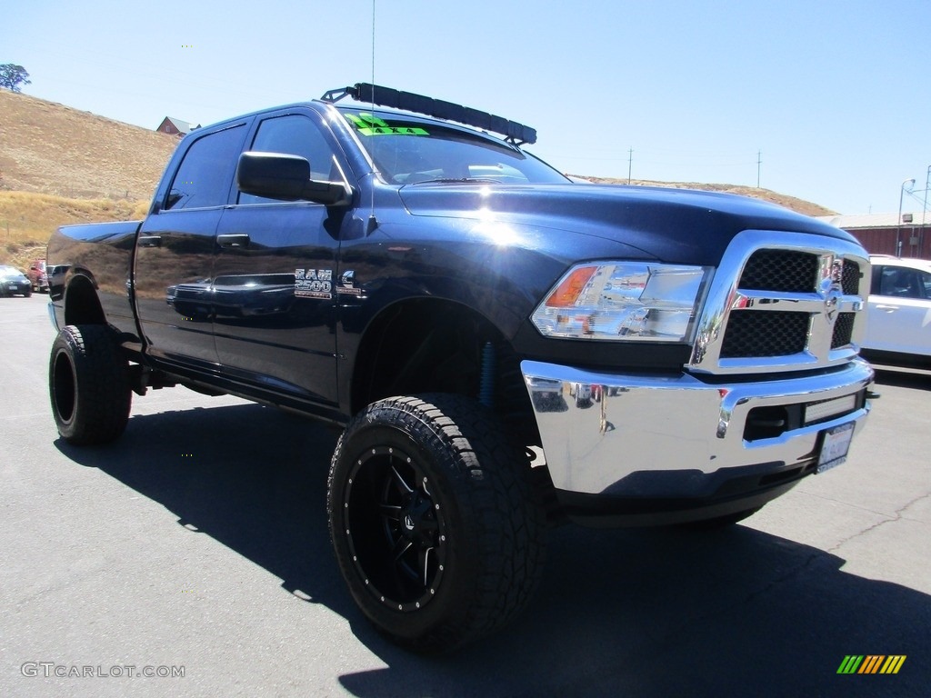 2014 2500 Tradesman Crew Cab 4x4 - Blue Streak Pearl Coat / Black/Diesel Gray photo #1