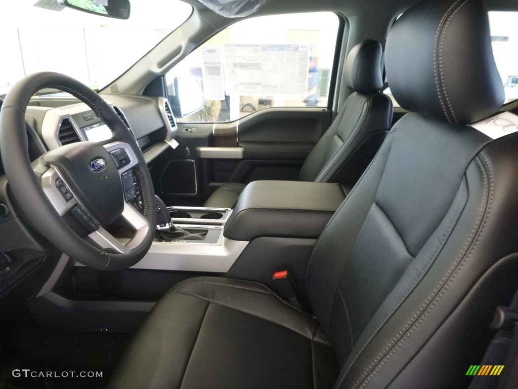 2017 F150 Lariat SuperCrew 4X4 - White Platinum / Black photo #6