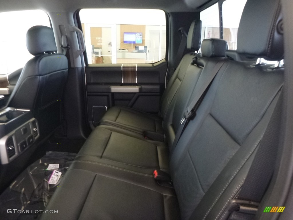 2017 F150 Lariat SuperCrew 4X4 - White Platinum / Black photo #7
