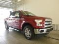 2017 Ruby Red Ford F150 Lariat SuperCrew 4X4  photo #1