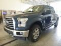 2017 Blue Jeans Ford F150 XLT SuperCrew 4x4  photo #4