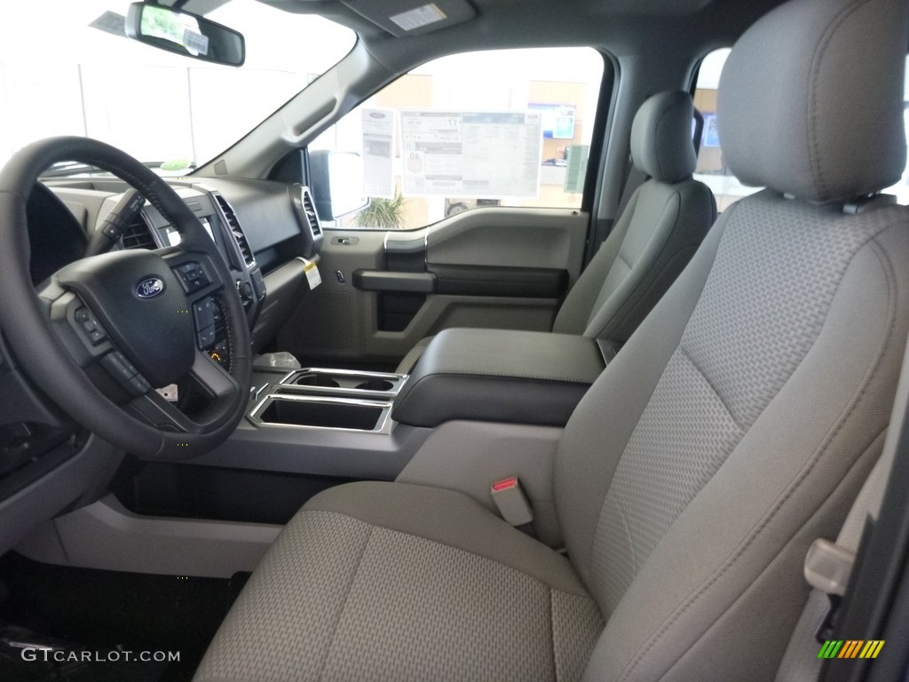 2017 F150 XLT SuperCrew 4x4 - Blue Jeans / Earth Gray photo #6