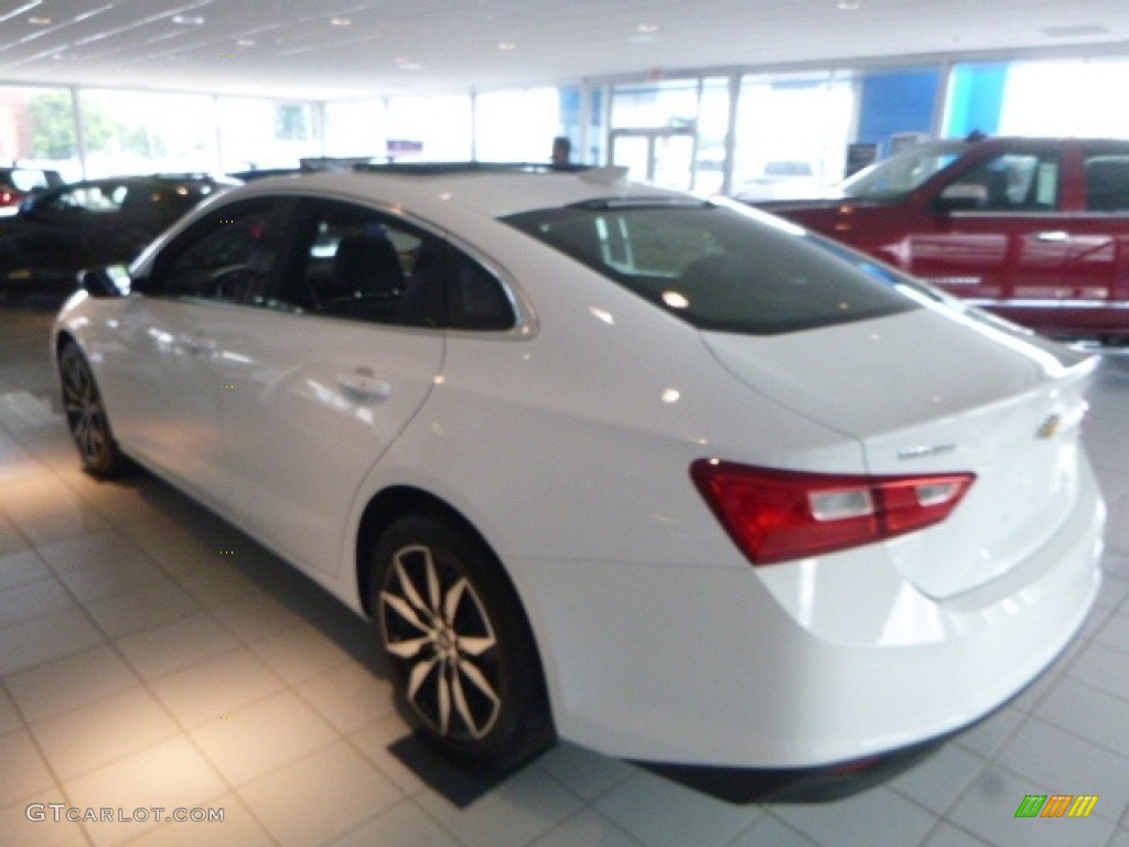 2017 Malibu LT - Summit White / Jet Black photo #6