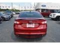 2014 Ruby Red Ford Fusion Titanium  photo #4