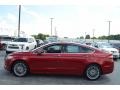2014 Ruby Red Ford Fusion Titanium  photo #5