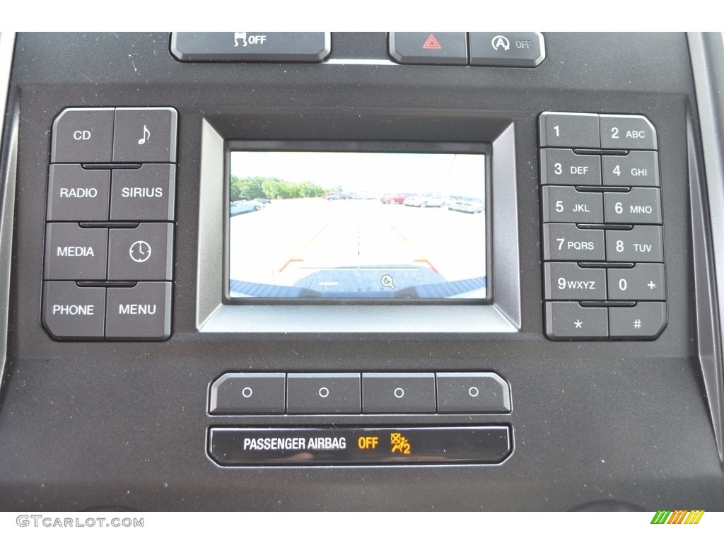 2015 F150 XLT SuperCrew - White Platinum Tricoat / Medium Earth Gray photo #19