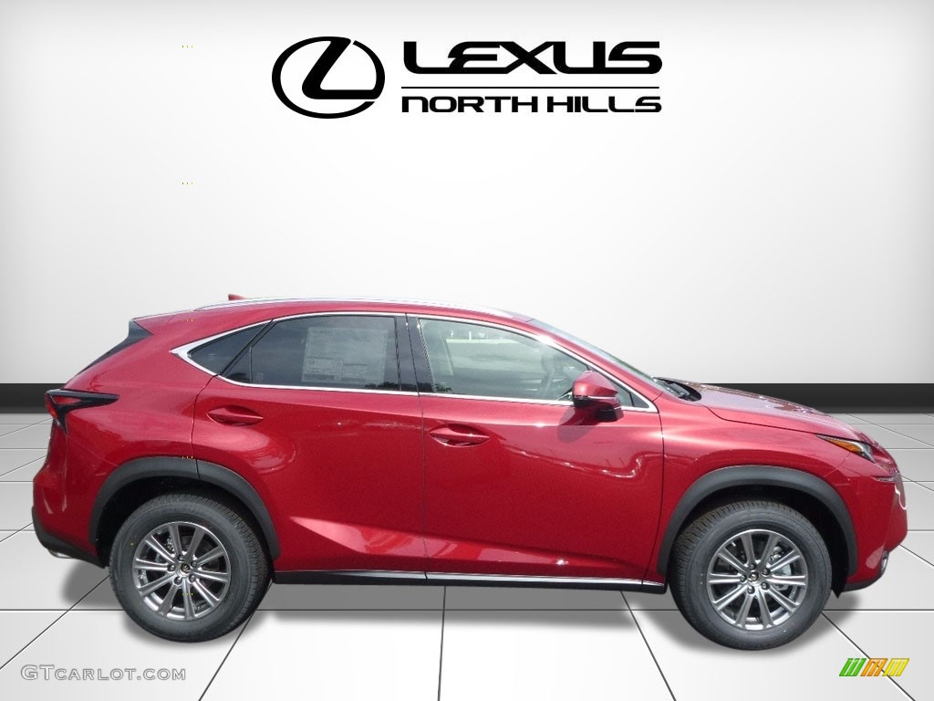 2017 NX 200t AWD - Matador Red Mica / Black photo #2