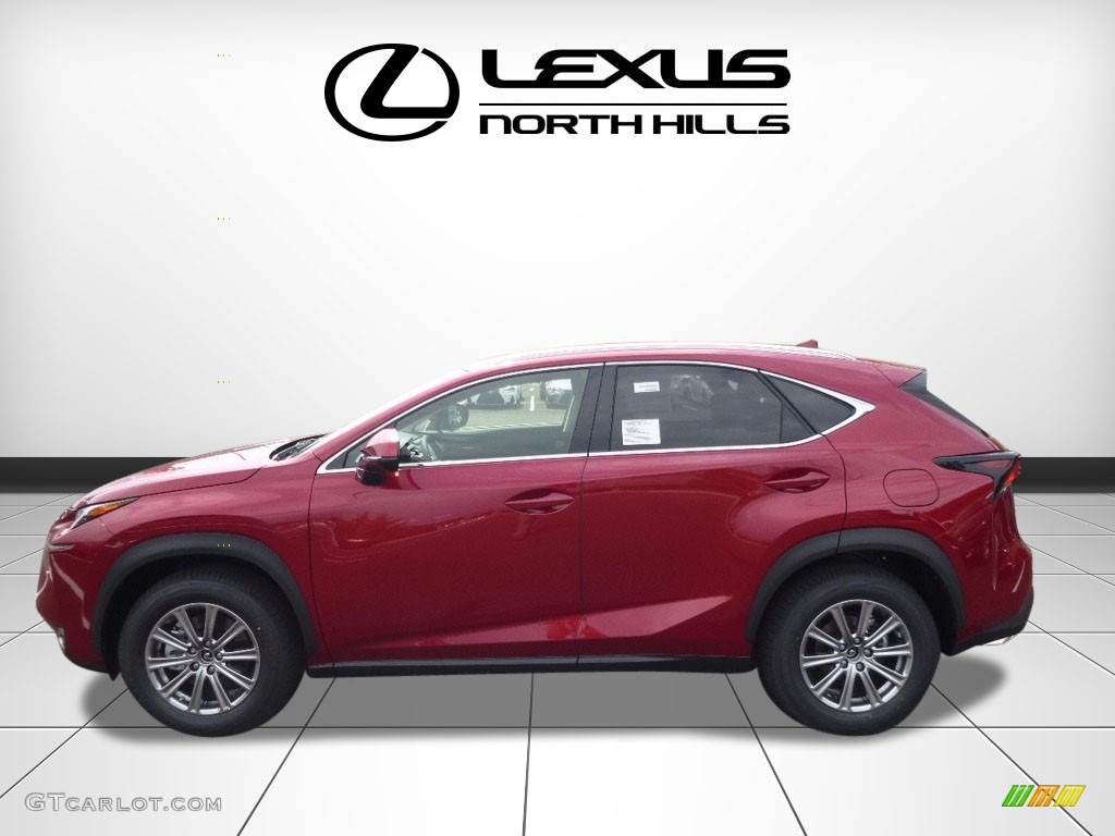 2017 NX 200t AWD - Matador Red Mica / Black photo #3