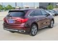 2017 Dark Cherry Pearl Acura MDX Technology  photo #7