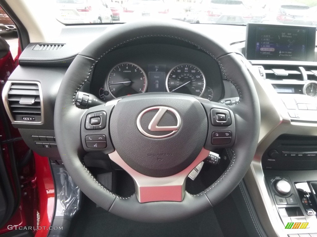 2017 NX 200t AWD - Matador Red Mica / Black photo #12