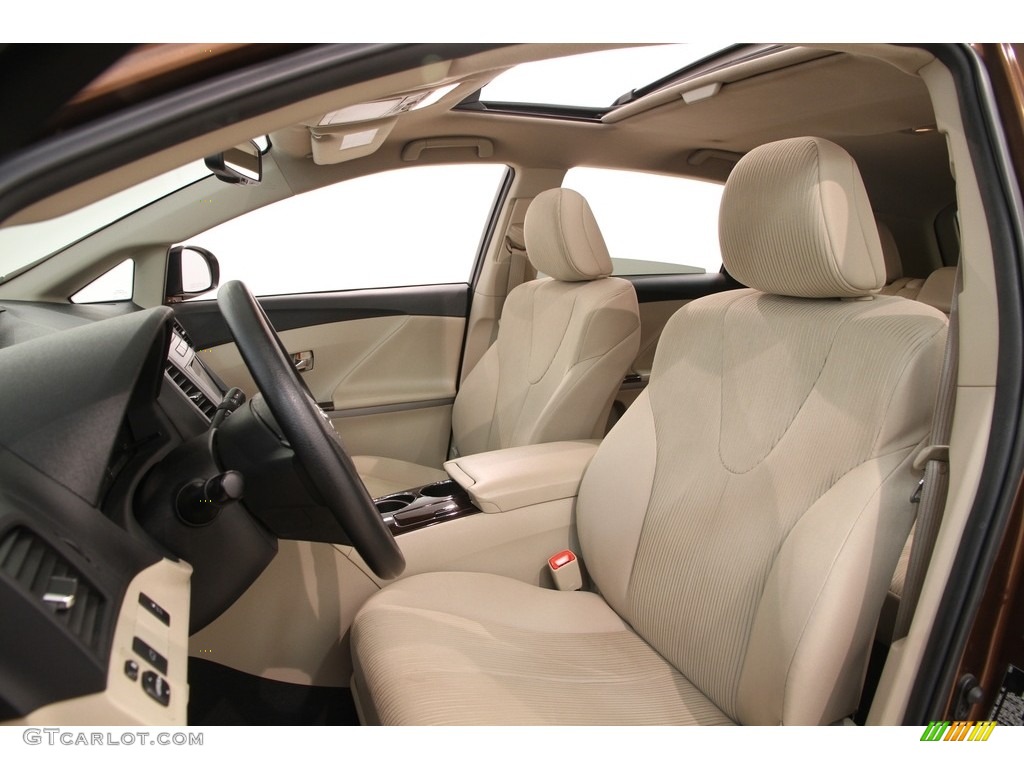 2010 Venza V6 AWD - Sunset Bronze Mica / Ivory photo #8