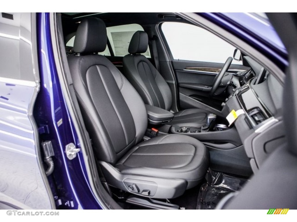 2017 X1 sDrive28i - Mediterranean Blue Metallic / Black photo #2