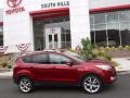 2014 Ruby Red Ford Escape Titanium 2.0L EcoBoost 4WD  photo #2