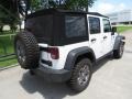 2017 Bright White Jeep Wrangler Unlimited Rubicon 4x4  photo #7