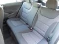 2017 Hyundai Ioniq Hybrid Charcoal Black Interior Rear Seat Photo