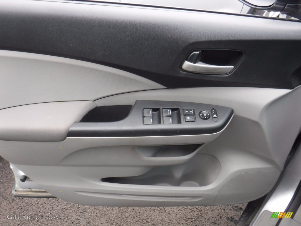 2014 CR-V LX AWD - Alabaster Silver Metallic / Gray photo #11