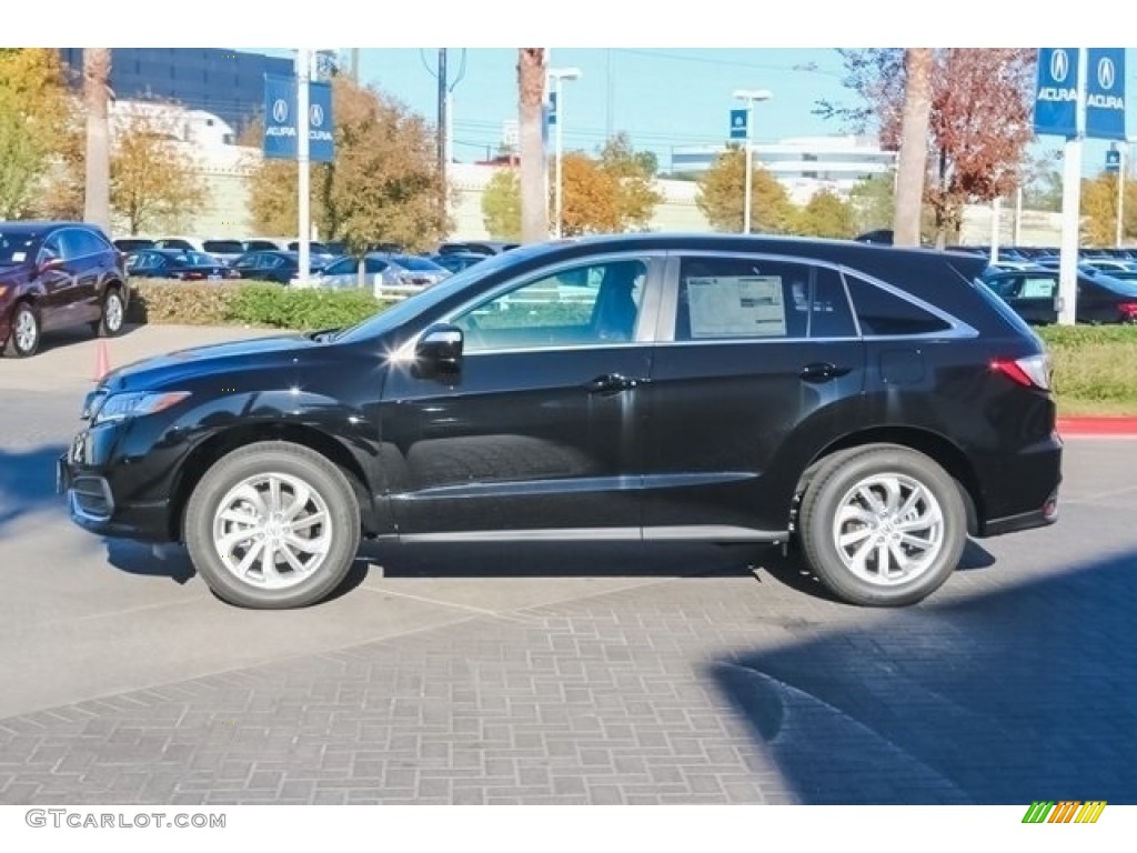 Crystal Black Pearl 2018 Acura RDX FWD Technology Exterior Photo #121567756