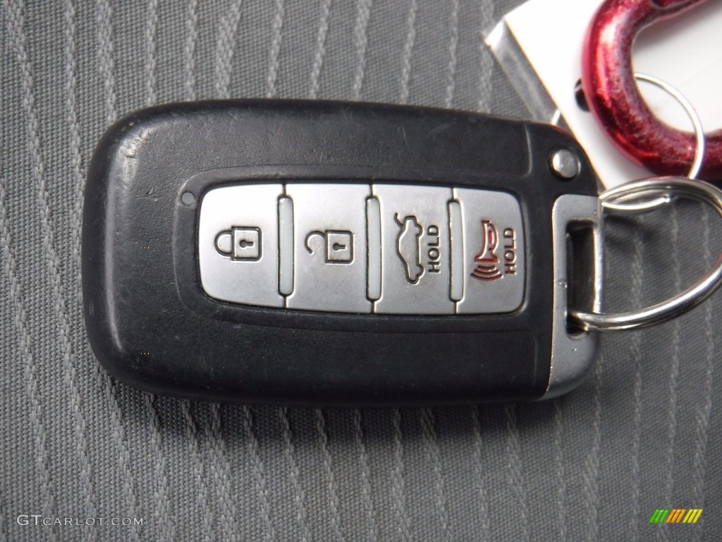 2011 Sonata Hybrid - Blue Sky Metallic / Gray photo #23