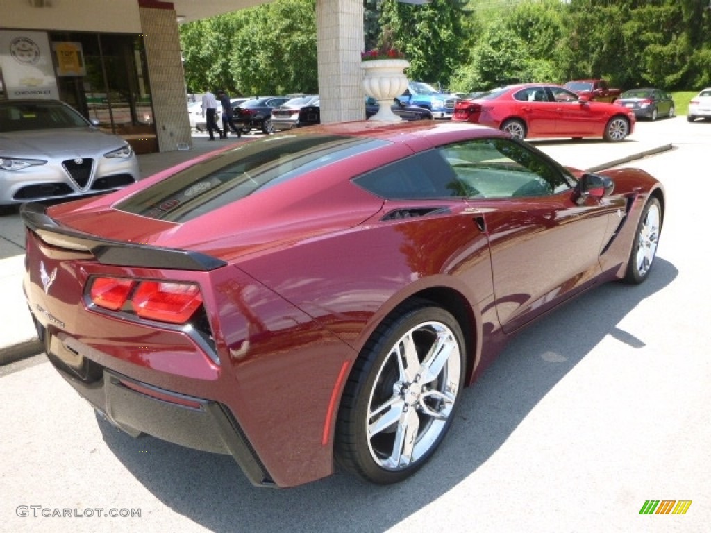 2016 Corvette Stingray Coupe - Long Beach Red Metallic Tintcoat / Gray photo #2