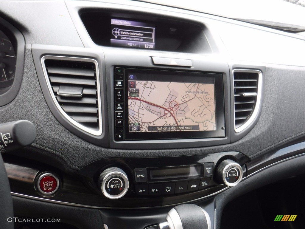2016 CR-V Touring AWD - White Diamond Pearl / Beige photo #20