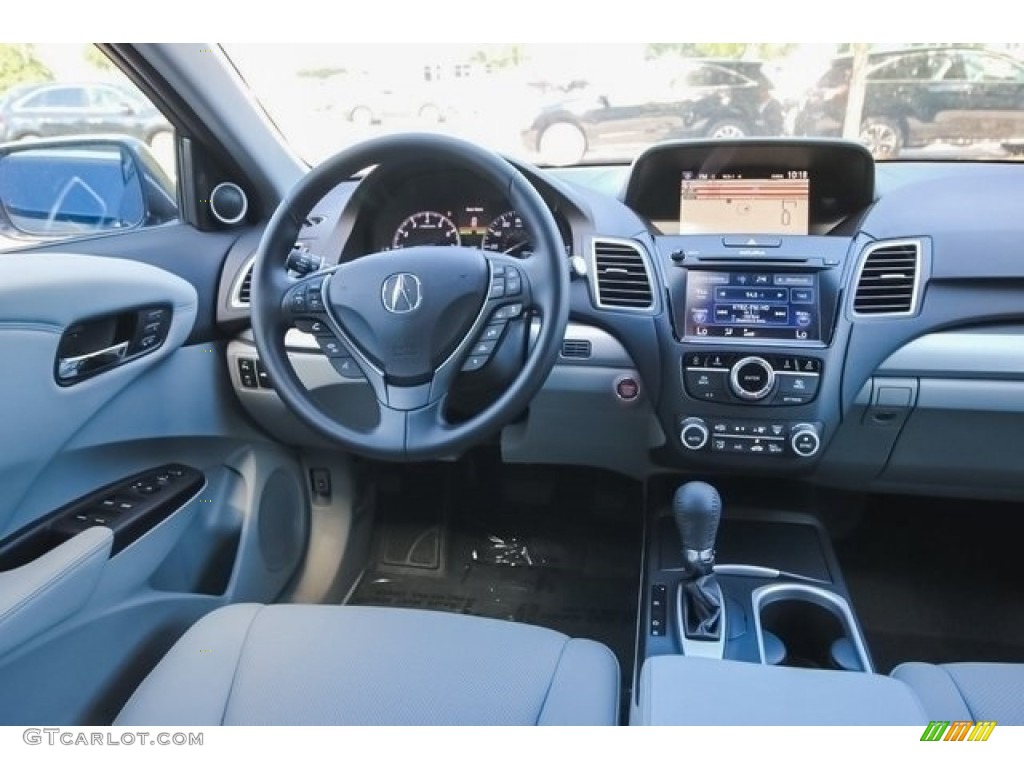 2018 Acura RDX AWD Advance Graystone Dashboard Photo #121571102