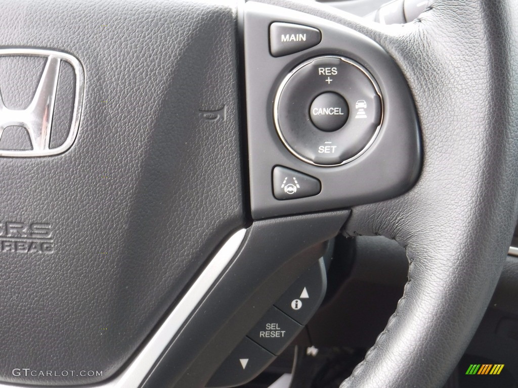 2016 CR-V Touring AWD - White Diamond Pearl / Beige photo #25