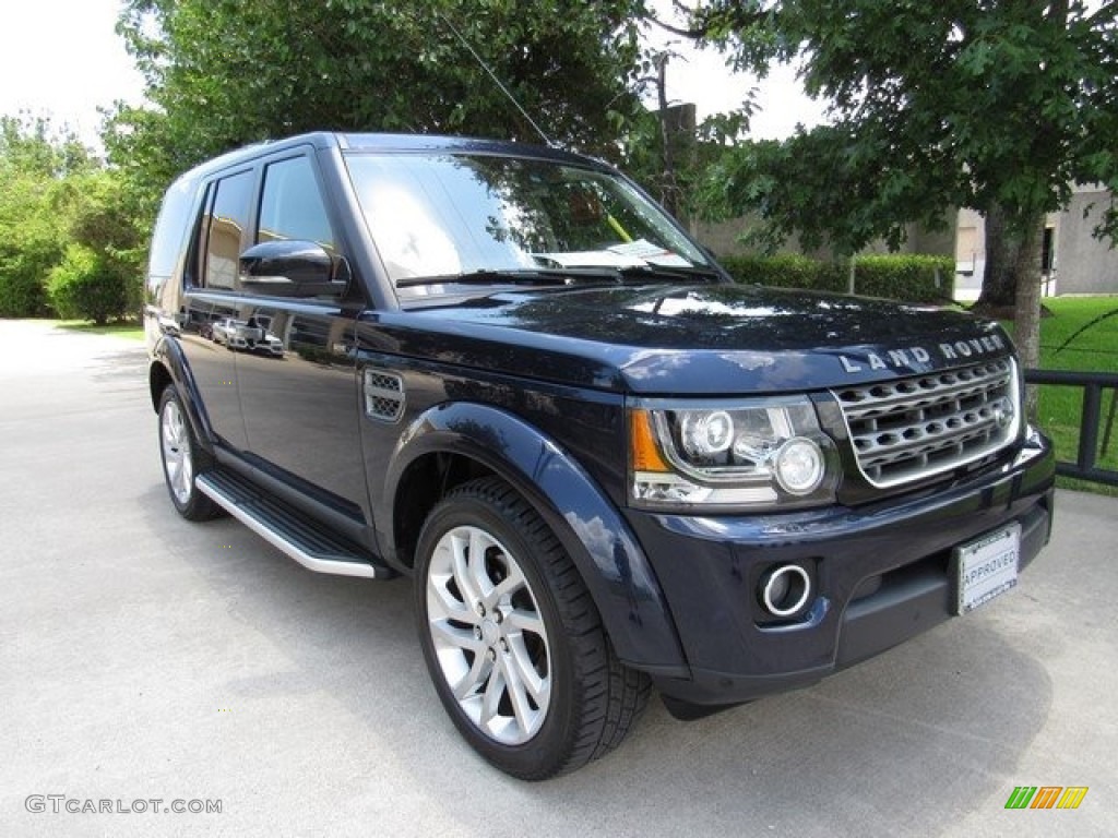 2016 LR4 HSE - Loire Blue Metallic / Almond/Arabica photo #2